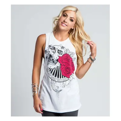 TOP donna - DANI G SILENCE - METAL MULISHA - M157S23100.01_WHT