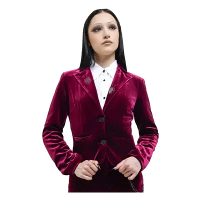 cappotto (giacca) da donna KILLSTAR - Beetlejuice - Recently Deceased - Rosso