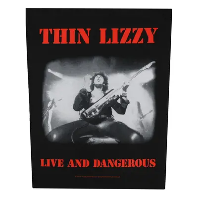 toppa (grande) THIN LIZZY - LIVE AND DANGEROUS - RAZAMATAZ