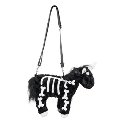 Borsetta (borsa) DEVIL FASHION - Women's Punk Zebra Fluffy