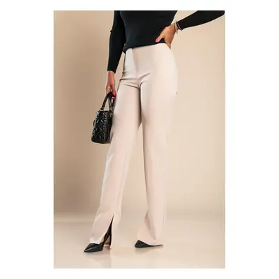 Pantaloni Lunghi Eleganti Zatacetas, Beige