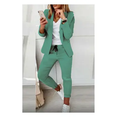 Completo Giacca Pantalone Elegante Estrena, Menta