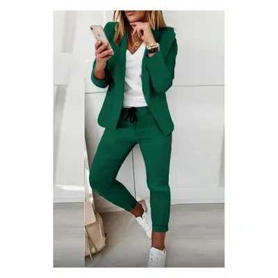 Completo Pantalone E Blazer Elegante Estrena, Verde Chiaro