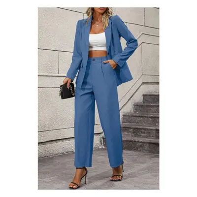 Completo Giacca E Pantaloni Eleganti, Blu