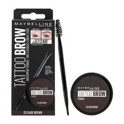 Maybelline Tattoo Brow Pomade gel per le sopracciglia 2in1 Dark Brown