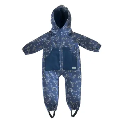 Monkey Mum® Tuta in softshell con membrana - Costellazione dei dinosauri - taglie 98/104, 110/11