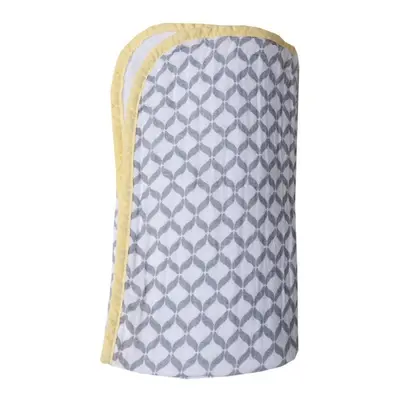 MOTHERHOOD Coperta in mussola di cotone a due strati Prelavata Grigio Classics 95x110 cm