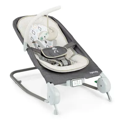 INGENUITY Poltrona massaggiante vibrante con melodia Happy Belly™ Rock-to-Bounce - Parker™ 0m+ f