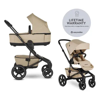 EASYWALKER Passeggino combinato Jimmey 2in1 Sabbia Tortora LITE RWS