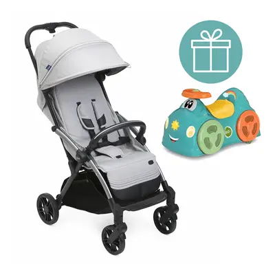 CHICCO Passeggino sportivo Goody Xplus - Grigio Perla + sdraietta Chicco All around in omaggio