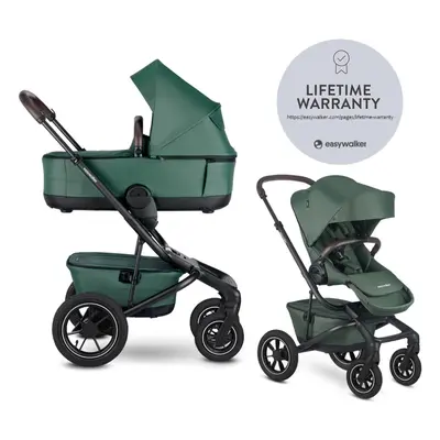 EASYWALKER Passeggino combinato Jimmey 2in1 Pine Green LITE AIR