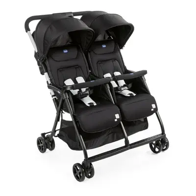 CHICCO Passeggino gemellare sportivo Ohlala Twin Black Night