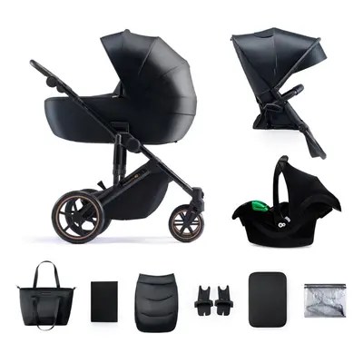 KINDERKRAFT SELECT Passeggino combinato in Prime Venetian Black, Premium