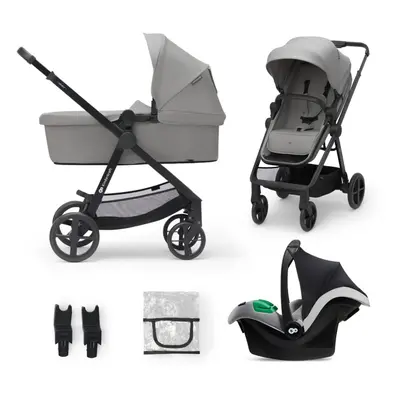 KINDERKRAFT Passeggino combinato in Newly Grigio Lunare + Visone PRO