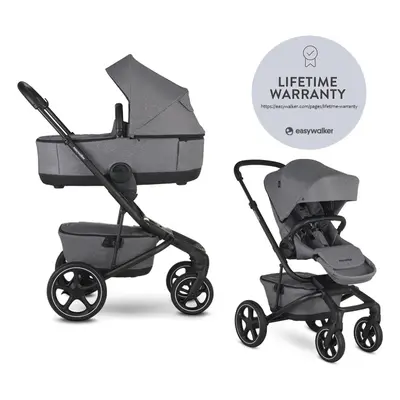 EASYWALKER Passeggino combinato Jimmey 2in1 Iris Grey LITE RWS