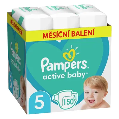 PAMPERS Active Baby Pannolini Usa E Getta (11-16 kg) pz - STOCK MENSILE