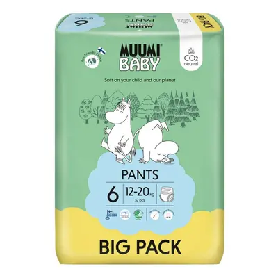 MUUMI Baby Pants Junior kg (52 pz), pannolini ecologici