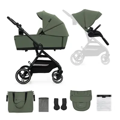 KINDERKRAFT SELECT Passeggino combinato Yoxi 2in1 Mystic Green