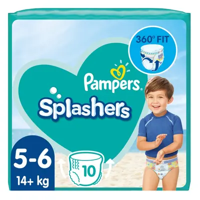 PAMPERS Mutandine pannolini impermeabili Splashers taglia (10 pz) kg