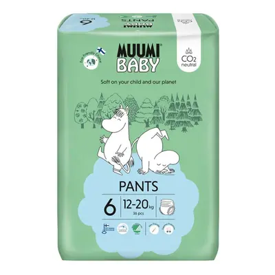 MUUMI Baby Pants Junior kg (36 pz), pannolini ecologici