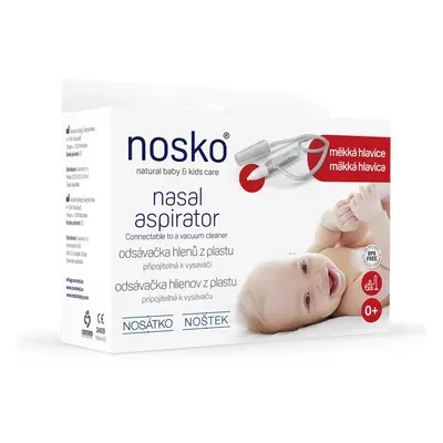 NOSKO Aspiratore nasale Aspiratore nasale con testina morbida 0m+