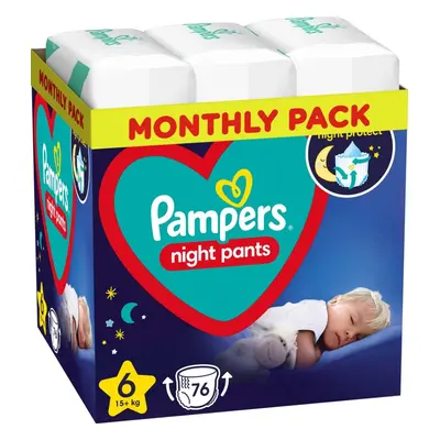 PAMPERS Night Pants Mutandine pannolini usa e getta (15 kg+) pz - STOCK MENSILE