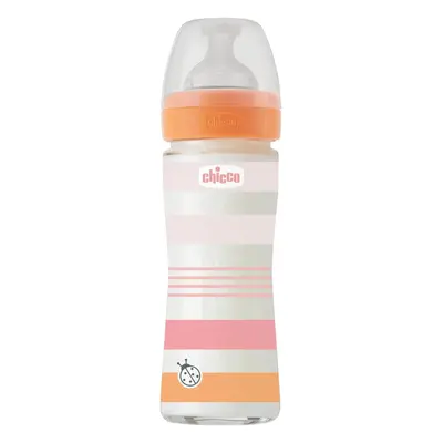 CHICCO Biberon bimbo in vetro Benessere in silicone ml bambina