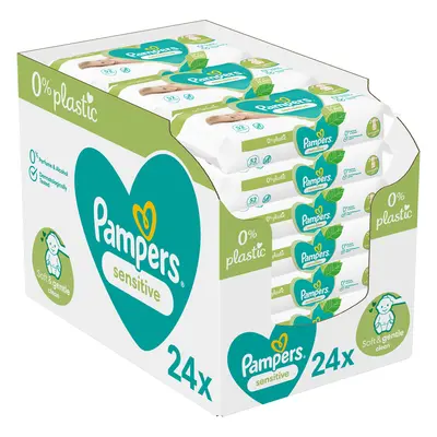 PAMPERS Salviette umidificate Sensitive Plastic Free x pz = pz