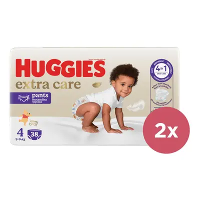 2x Pantaloni per pannolini usa e getta HUGGIES® Pantaloni per pannolini extra (9-14 kg) pezzi