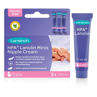 LANSINOH HPA® Crema per capezzoli alla lanolina mini 3x7 ml