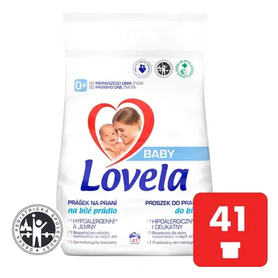 LOVELA Baby detersivo in polvere per capi bianchi 4,1 kg / dosi di lavaggio