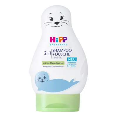 HiPP Babysanft Shampoo "Capelli e Corpo" (Lachtan)