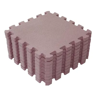 BABYDAN Tappeto gioco Puzzle Dusty Rose 90x90 cm