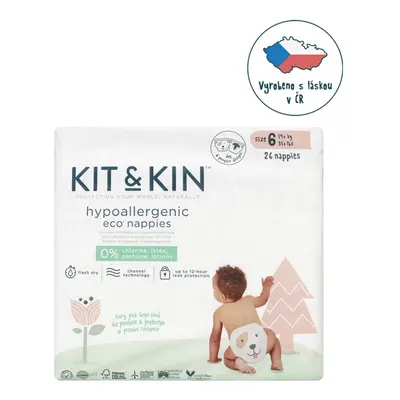 KIT & KIN Pannolini usa e getta eco (14 kg+) pz