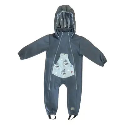 Monkey Mum® Tuta softshell con membrana - Viaggio misterioso - taglia 86/92