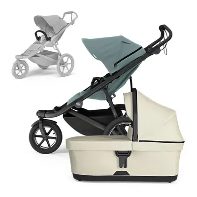 Passeggino THULE Urban Glide Mid Blue/Soft Beige set