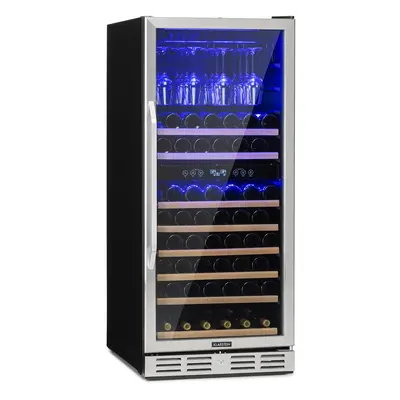 Klarstein Vinovilla Grande Built-in Uno Frigorifero per vini ampio 310l Bottiglie LED