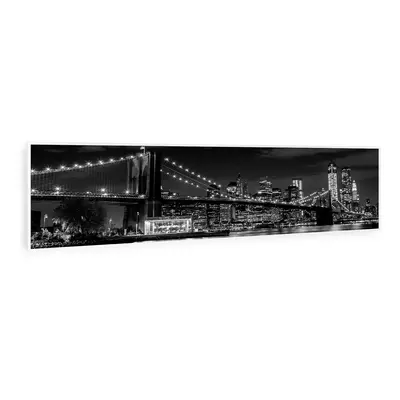 Klarstein Wonderwall Air Art Smart Riscaldatore a infrarossi Ponte 120x30cm 350W