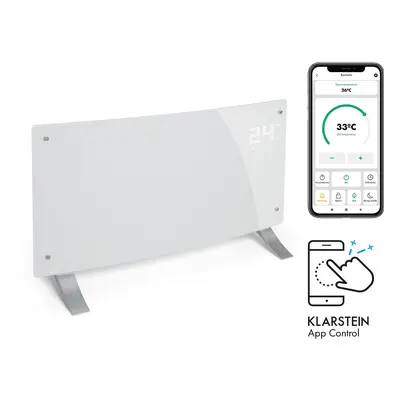 Klarstein Bornholm Curved Smart - Stufa a convezione, W, controllo tramite app, timer