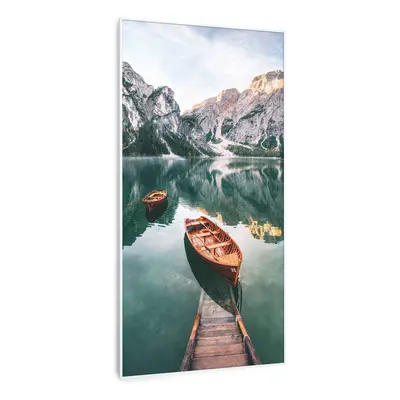 Klarstein Wonderwall Air Art Smart Riscaldatore a infrarossi Lago Verticale 60x120cm 700W