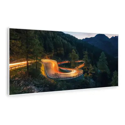 Klarstein Wonderwall Air Art Smart Riscaldatore a infrarossi Strada di montagna 120x60cm 700W