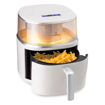 Klarstein Air Bloom friggitrice ad aria calda con funzione vapore, 1500W, 7,5 litri, programmi