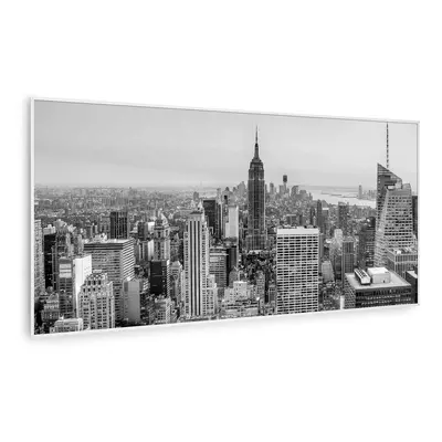 Klarstein Wonderwall Air Art Smart Riscaldatore a infrarossi New York City 120x60cm 700W