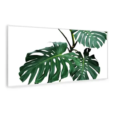 Klarstein Wonderwall Air Art Smart Riscaldatore a infrarossi Foglia verde 120x60cm 700W