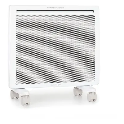 Klarstein Hot Spot Slimcurve Double Wave Stufa 2in1 1000W Timer Settimanale bianco