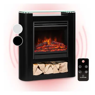 Klarstein Studio Arc camino elettrico, W, fiamme a LED, termoventilatore, telecomando