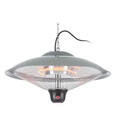 Blumfeldt Heizsporn - Stufa radiante a soffitto, 60,5 cm (O), lampada LED, telecomando