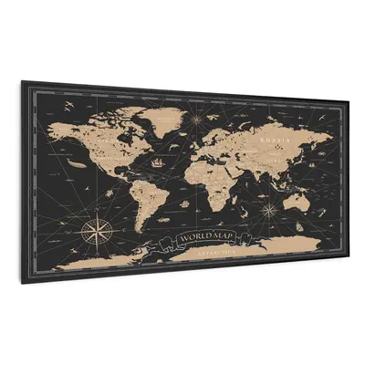 Klarstein Wonderwall Air Art Smart Riscaldatore a infrarossi Mappa notturna 120x60cm 700W