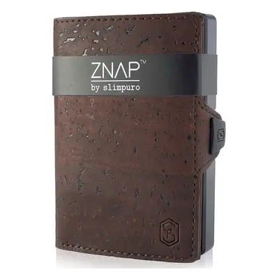 Slimpuro ZNAP Slim Wallet - Portafoglio, carte, portamonete, 8,9 x 1,5 x 6,3 cm (LxHxP) Protezio