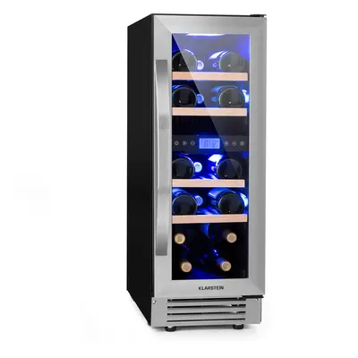 Klarstein Cantinetta-frigo per vini Vinovilla Built-In Duo a due zone 53l bott. colori anta in v